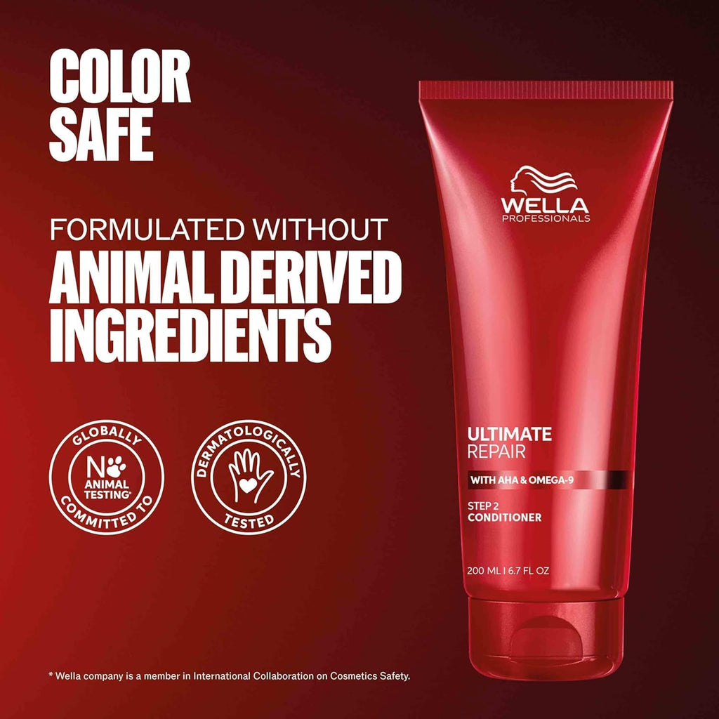 Wella Professionals Ultimate Repair Shampoo & Conditioner Bundle | Miracle Leave-In Treatment for Instant Repair & Moisture in 90 Seconds