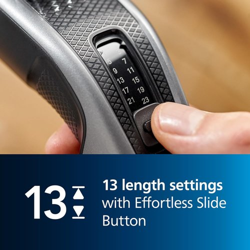 Philips Norelco Hair Clipper 3000 Series - DualCut Trimmer with 13 Length Settings | 45 Min Runtime