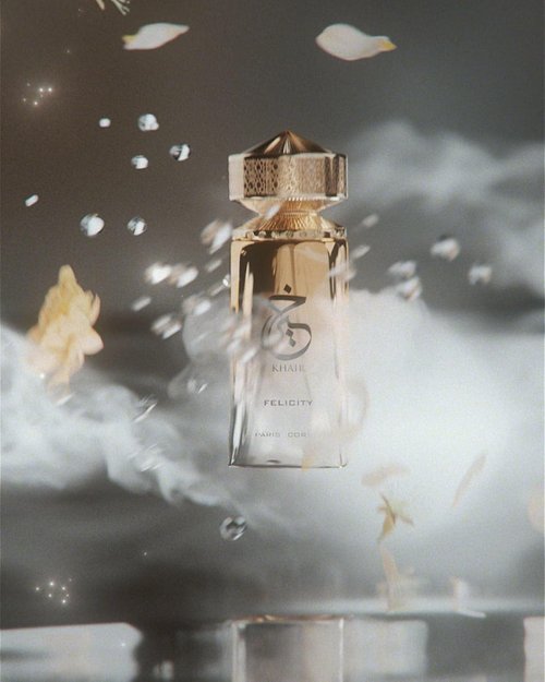 Paris Corner Khair Felicity Perfume - 3.4 fl oz | Joyful Unisex Fragrance with Champagne, Cassis, Rose, Vanilla, Musk