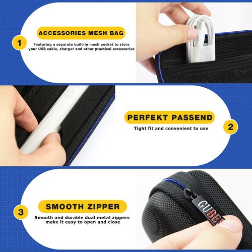 GUBEE Hard Travel Case Bag for Philips Norelco OneBlade Intimate Razor Trimmer Shaver Model QP1924