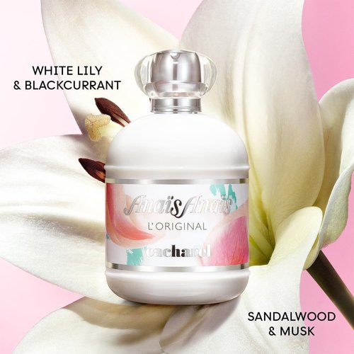 Cacharel Anais Anais Eau de Toilette - Floral Women's Perfume with White Lily & Musk Notes | Timeless Classic