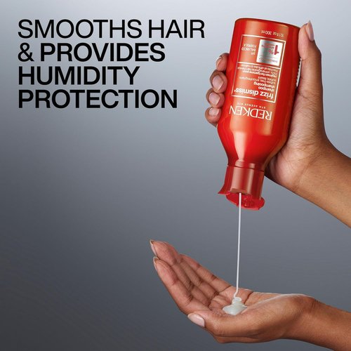 Redken Frizz Dismiss Shampoo - Smooth & Shine for Frizzy Hair, Weightless Frizz Control, Sulfate-Free