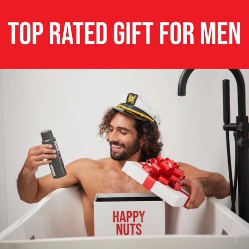 HAPPY NUTS - Nuts About You Anti Chafing Deodorant Essentials Bundle Kit - Gift Set for Men to Stay Fresh All Year Long