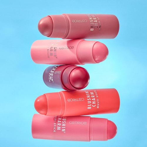 Catrice Blushin' Charm Multi Stick - Creamy Multi-Use Blush & Lip Tint | Buildable Dewy Finish | Vegan (050 Radiant Honey)
