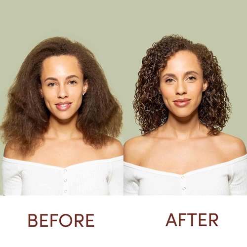 MIZANI True Textures Moisture Replenish Shampoo - Hydrating Curly Hair Care with Coconut Oil, Sulfate-Free