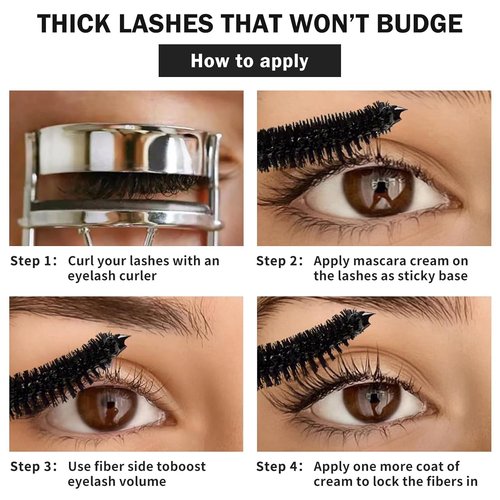 Essence Sky High Mascara - Waterproof Lengthening & Volumizing Formula for Women 60+, Smudge-Proof & Long-Lasting