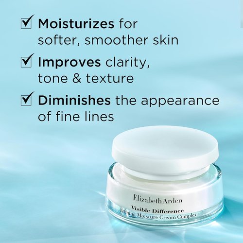 Elizabeth Arden Visible Difference Moisture Cream - Daily Hydrating Face Cream, 2.5 Oz