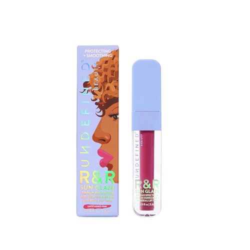 Undefined R&R | SPF 40 Mineral Lip Oil Tint Sunscreen - Hydrating Pink Tint for Sun Protection