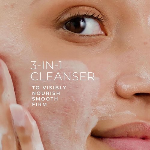 RoC Retinol Correxion Deep Wrinkle Serum - Anti-Aging Facial Cleanser with Niacinamide, 6 oz