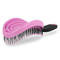 NuWay DoubleC Detangling Hair Brush - Patented Double Curve Design for Gentle Detangling & Volume Styling | Rose Pink