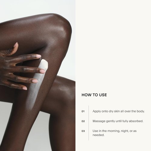 U Beauty The SUPER Body Hydrator - Mega-Dose Hyaluronic Acid Cream with Niacinamide & Squalane | 6.7 fl oz for Smooth, Bright Skin
