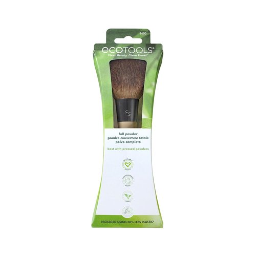 EcoTools Full Powder Brush - Fluffy Makeup Brush for Loose & Pressed Powder, Soft Bristles, Eco-Friendly