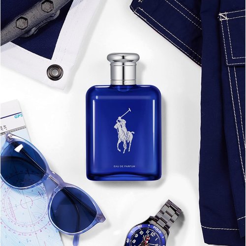 Ralph Lauren Fragrances - Polo Blue Eau de Parfum - Fresh Aquatic Men's Cologne - Citrus & Bergamot Notes