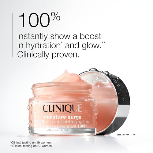 Clinique Moisture Surge 100H Hydrator - Oil-Free Face Moisturizer with Hyaluronic Acid & Vitamins | For All Skin Types