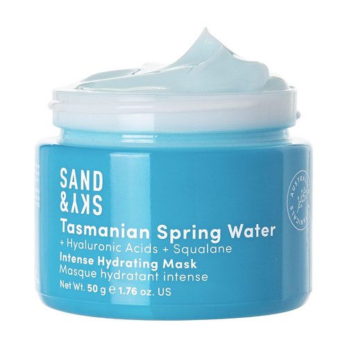 Sand & Sky Face Mask - Hydrating Skincare with Hyaluronic Acid & Tasmanian Spring Water | Intense Hydration & Anti-Aging Benefits
