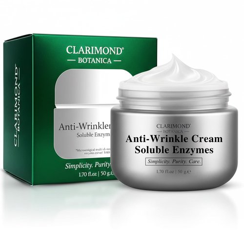 Anti-Wrinkle Face Cream – Collagen & Peptides Hydrating, Brightening, Firming Fine Line Reduction, Skin Tightening, Plumping Moisturizer Skincare w/Pro-Xylane & Soluble Enzymes 50g Radiance Renewal