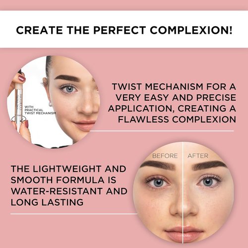 ARTDECO Perfect Teint Concealer - Neutral Light N°12 | Light-Reflecting, Water-Resistant Formula - 0.07 Fl Oz