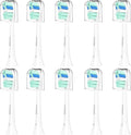 Philips Sonicare Replacement Toothbrush Heads - Compatible Electric Brush Heads | 10 Pack