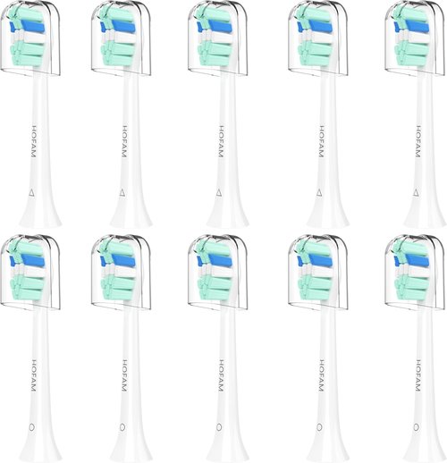 Philips Sonicare Replacement Toothbrush Heads - Compatible Electric Brush Heads | 10 Pack