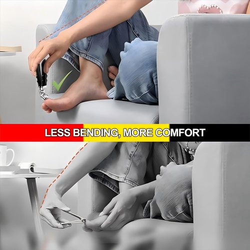 Toenail Clippers for Seniors Thick Toenails, Angled Head Large Toe Nail Clippers Set for Men with Long Handle, Heavy Duty Ingrown Toenail Clippers with Wide Jaw, Fingernail Clipper with Catcher