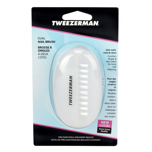 Tweezerman Dual Surface Nail Brush (Pack of 2)