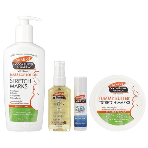 Palmer's Cocoa Butter Formula Mother & Baby Care Kit - Nourishing Moisturizers | 4 Count