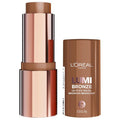 L'Oreal Paris Lumi Bronze Stick - Cream-To-Powder Bronzer for Sunkissed Glow | 120 Copper Bronzette