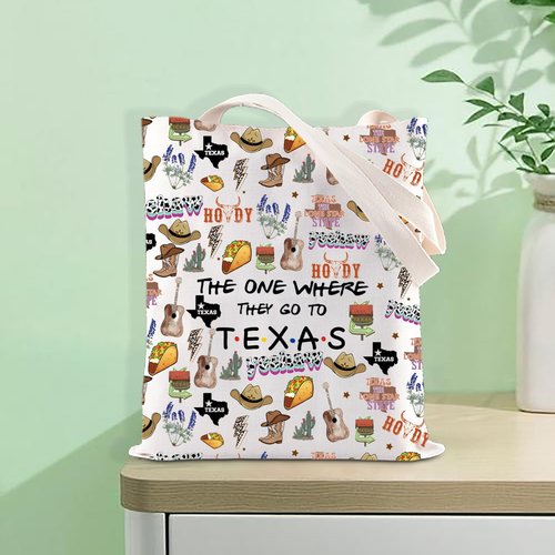 Texas Trip Makeup Bag The Lone Star State Gift Texas Souvenir Gift Texas Travel Bag Texas Housewarming Gift Texas Vocation Gifts (Texas tote)