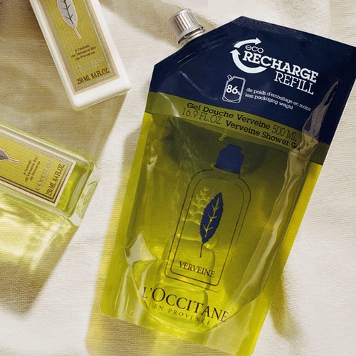 L'OCCITANE Daily Foaming Body Wash - Gentle Bath & Shower Gel for All Skin Types | Eco-Friendly & Vegan