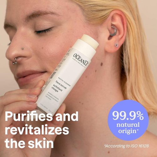 ATTITUDE Oceanly Face Scrub Stick - EWG Verified, Plastic-Free, Vegan & Cruelty-Free | 1 Ounce