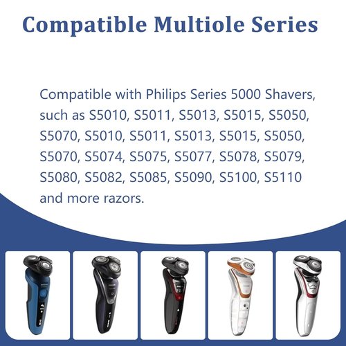Philips Series 5000 Replacement Head - MultiPrecision Blades for S5000/6000 Shavers | 1 Count