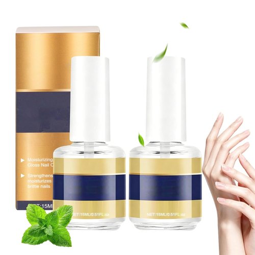 Keratin Nail Care Oil - Deep Moisturizing Treatment for Strong, Glossy Nails | Aloe Vera & Lavender (2-Pack, 16ml Each)
