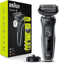 Braun Electric Razor - Waterproof Foil Shaver Series 5 5050cs | Wet & Dry Shave with Beard Trimmer & Groomer