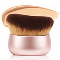 Skiennix Kabuki Self Tanner Brush - Large Vegan Body Makeup Brush for Even Coverage | Soft Pink