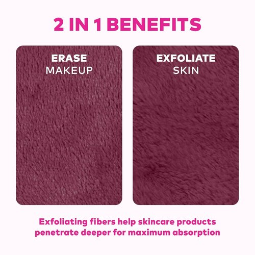 Original MakeUp Eraser - 7-Day Makeup Removal Set | Effortlessly Erase All Makeup With Water - 7ct