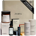 ZAAINA Men’s Care Package, Valentine Gifts for Men, Relaxation Spa Gift Set - Luxury Natural Handmade Grooming Kit for Husband Dad Friend, Birthday Gifts for Him (Premium Set with Sandalwood Candle)