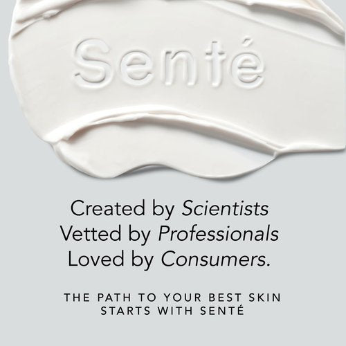 Senté Even Tone Mineral Sunscreen Tinted | SPF 40 Light-Medium | Hydrating, Lightweight Sun Protection Treatment for Redness & Discoloration | UVA/UVB & Blue Light Defense | 1.7 oz