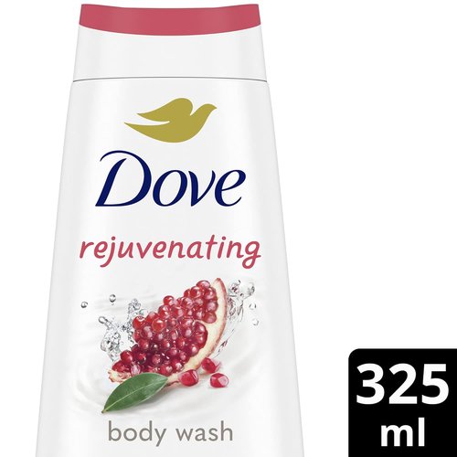 Dove Rejuvenating Body Wash - Nourishing Pomegranate & Hibiscus Cleanser for Healthy Skin | 325 ml