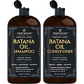 Batana Oil Shampoo & Conditioner - Sulfate-Free Formula for Hair Growth & Dandruff Relief - 16 fl oz x 2