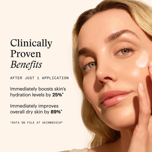 SkinMedica HA⁵ Hydra Collagen Water Burst Face Moisturizer - Vegan Collagen Plumping Cream for 24-Hour Hydration (1.7 Fl Oz)