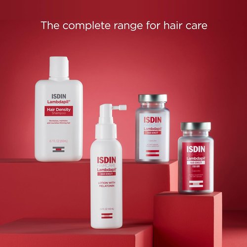 ISDIN Lambdapil Hair Loss Lotion - Strengthen Thinning Hair | 4.2 Fl. Oz.