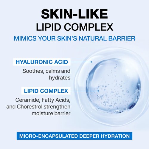 PHYSIOGEL Facial Moisturizer, Provides 120-hour Lasting Hydration Korean Skin care, Fragrance Free, Strengthens Skin Barrier, Lightweight Cream for Sensitive Skin, Ceramide, Squalane, 3.38 fl.oz