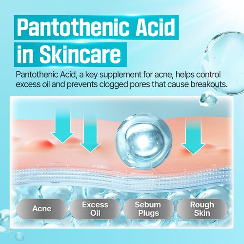 numbuzin No.1 Pantothenic B5 Active Soothing Cream | Remove sebum and skin troubles, Pantothenic acid, Korean Skincare Gift for Women | 2.70 fl oz