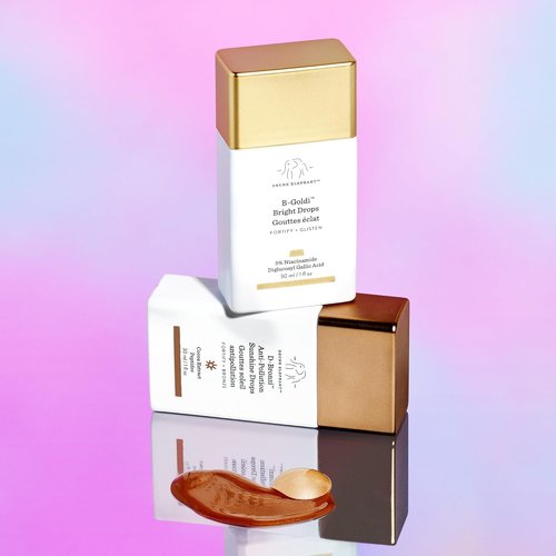 Drunk Elephant Time To Reflect Kit - B-Goldi Bright Drops & D-Bronzi Sunshine Drops (30 ml Each)