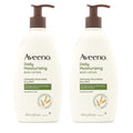 Aveeno Active Naturals Daily Moisturizing Lotion - Hydrating 18-Ounce Pump (Pack of 2)