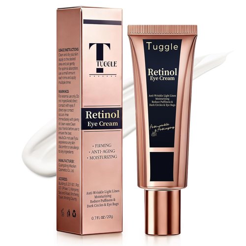 Regine Switzerland Retinol Under Eye Cream - Anti-Aging Formula for Dark Circles & Puffiness | 0.7 Fl. Oz
