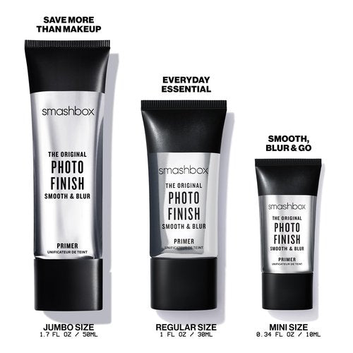 Smashbox The Original Photo Finish Smooth & Blur Makeup Primer | Instantly Smooths and Blurs Fine Lines and Pores | Vitamins A + E, 1 Fl Oz