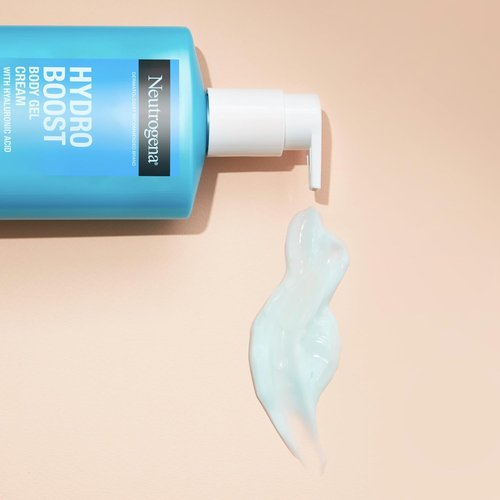 Neutrogena Hydro Boost Body Gel Cream - Hydrating Lotion with Hyaluronic Acid for Normal to Dry Skin | 16 OZ