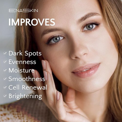 EnaSkin Dark Spot Remover Serum - Advanced Niacinamide Formula for Face & Body (1.0 Fl Oz)