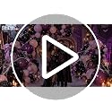 Black Pink Purple Balloons Double Stuffed Balloon Garland Kit for Halloween Birthday Baby Shower Wedding